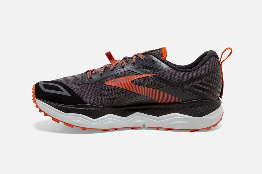 Brooks Caldera 4 Mens Outlet Trail Running Shoes Black/Grey Canada